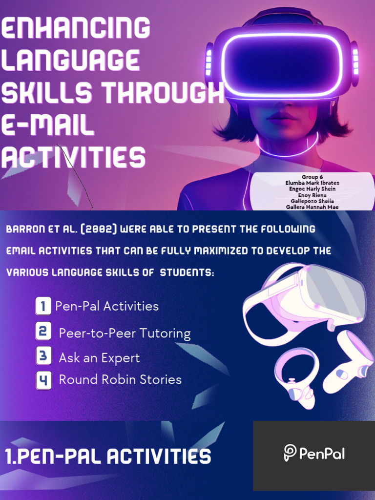 Enhancing Language Skills via Email Activities | PDF | Learning | Human ...