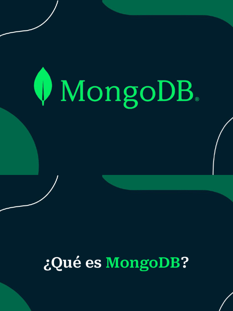 Base de datos no sql pdf no sql mongo db