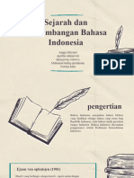 Sejarah Bahasa Indonesia Kel2