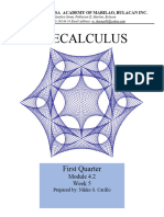 Precalculus Week 1