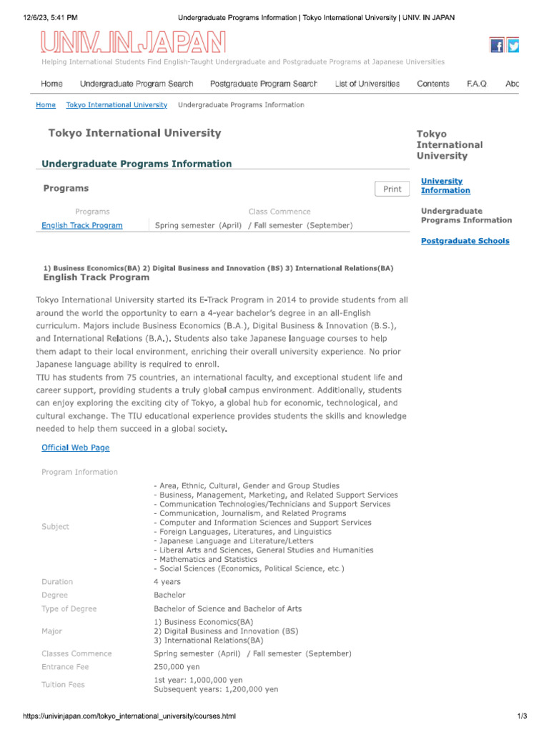 Tiu english course pdf