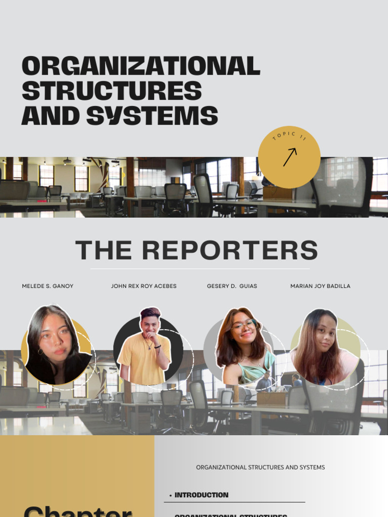 Organizational Structures Overview | PDF | Organizational Structure ...