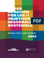 Reporte Mesas de Acción Por Los 17 ODS 2022