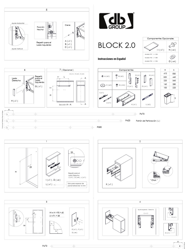 Instrucciones para Armar Universal Blocks | PDF