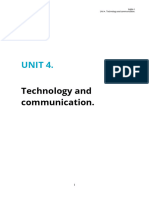 INGLES I. Unit 04. Technology and Communication