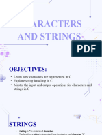 Characters and Strings (1)