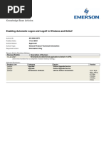 DeltaV AutoLogon