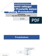 Aplikasi Zirkonia Dalam Bidang Prostodonti