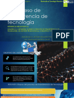 El Proceso de Transferencia de Tecnología