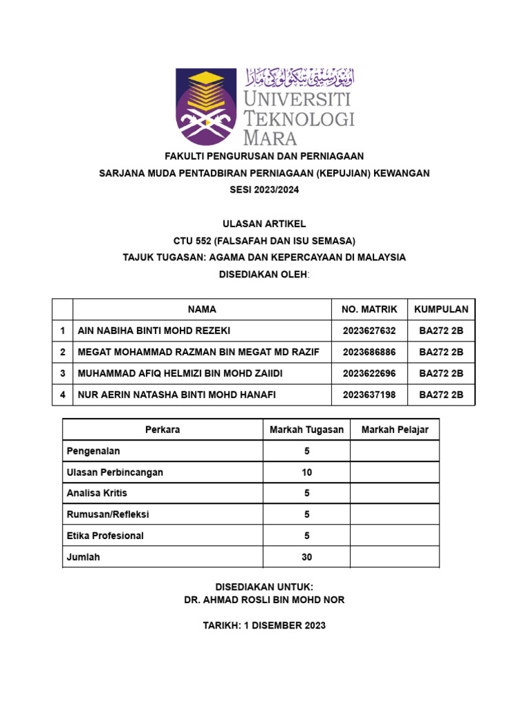 Group Assignment Ctu552 Pdf
