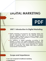 Digital Marketing PPT Notes