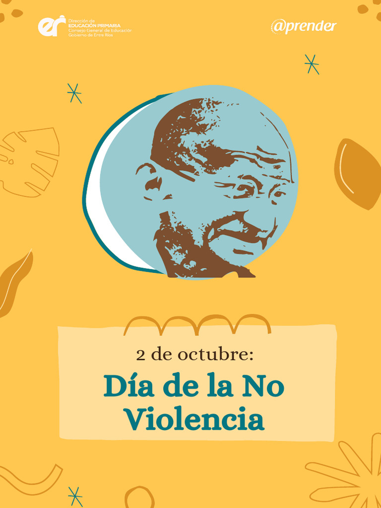 Dia de La No Violencia - PDF para Descarga | PDF | Mahatma Gandhi