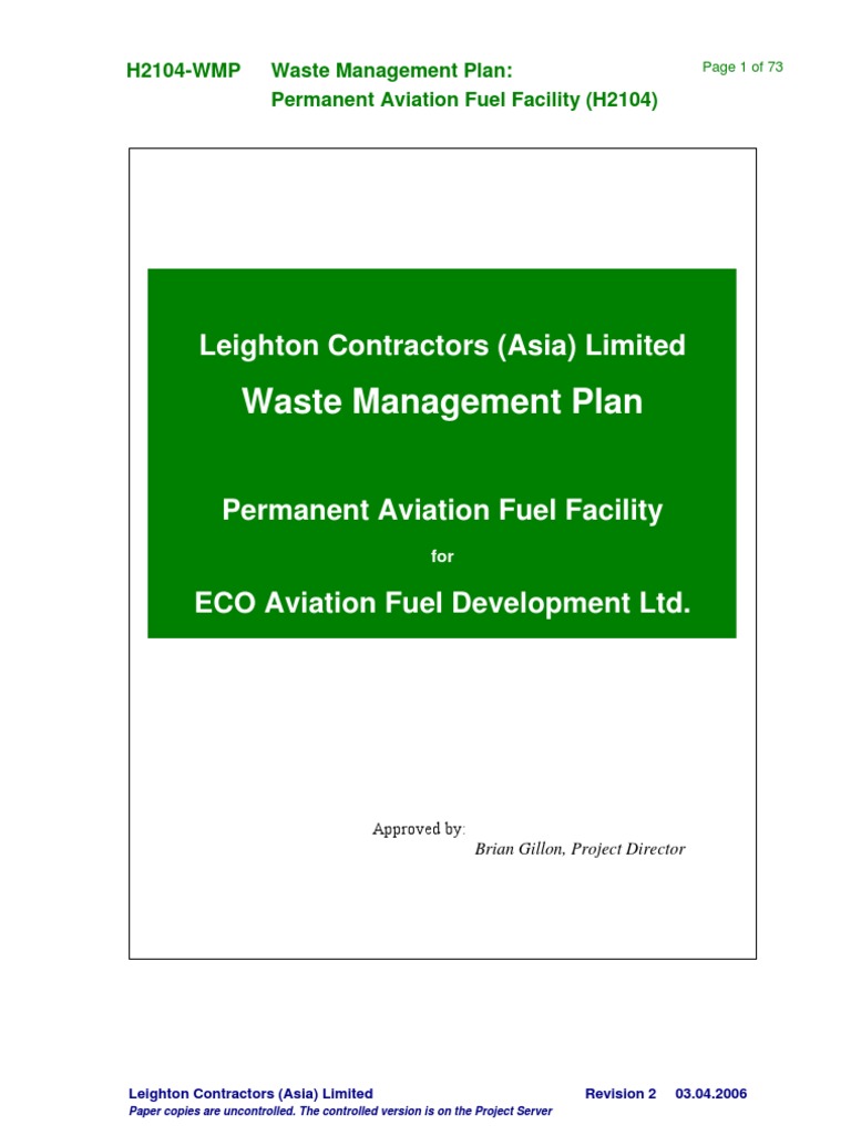 Waste management business plan in india pdf image