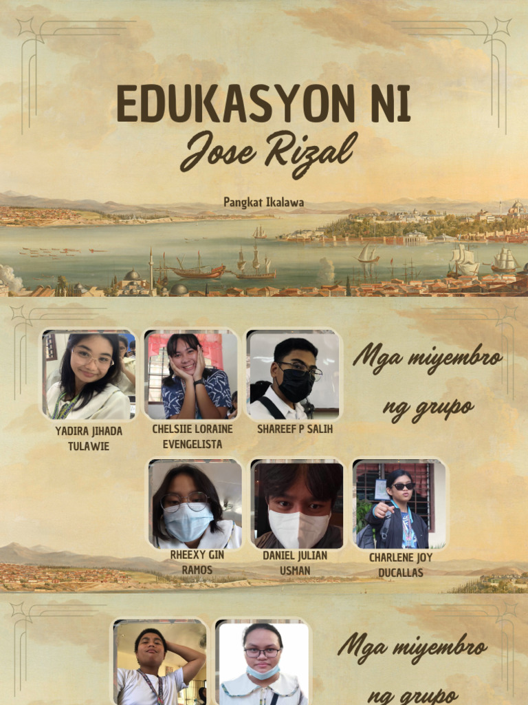 Edukasyon Ni Joze Rizal | PDF