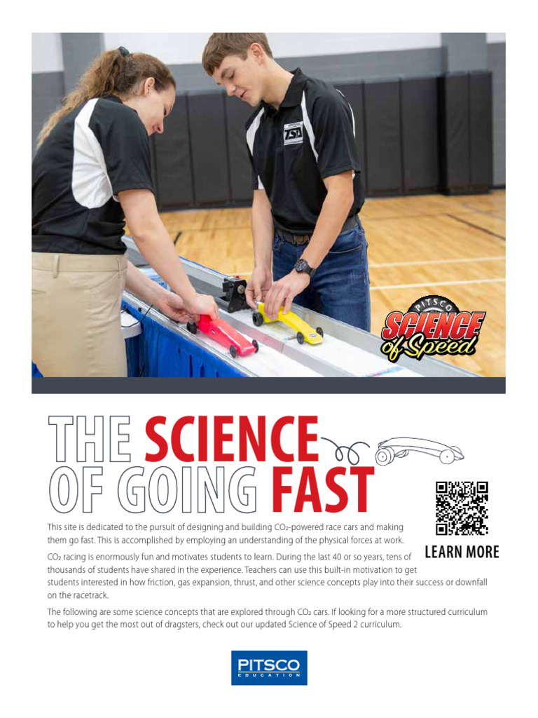 CO2 Race Cars: Science of Speed Explained | PDF | Friction | Force