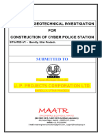 Soil Investigation Report-Proposed Construction of Hostel Building at Campus of Kasturba Gandhi Balika Vidyalaya, Aaalampur, Jafrabad, Bareilly, U.P