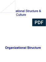 Structure and Culture