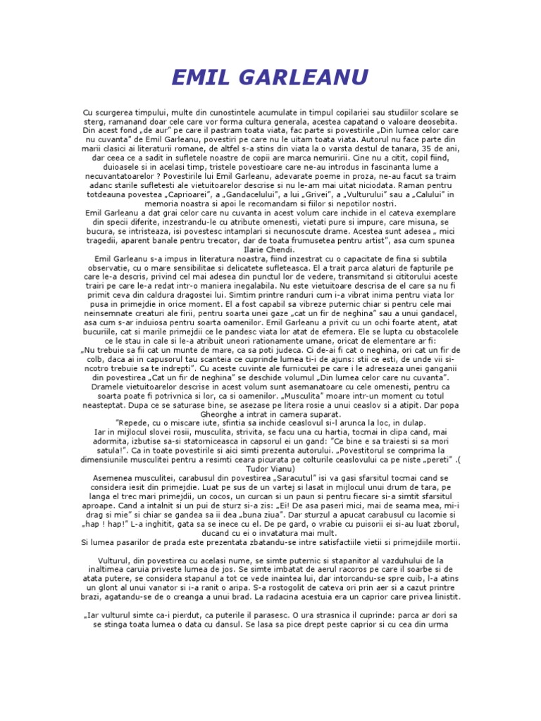 Emil Garleanu IncÄƒrcat De Ruvvy1968