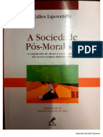 A Sociedade Pós-Moralista