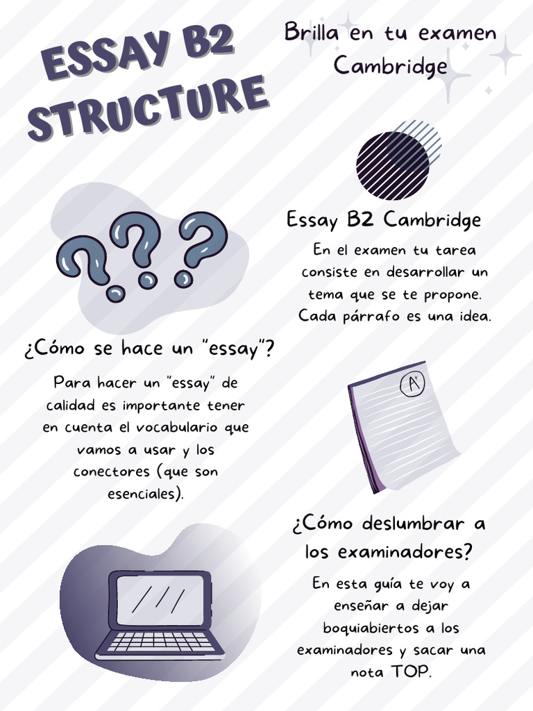 Estructura y Ejemplos de Essay B2 | PDF | Arte | Informática