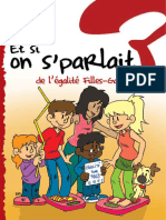 Et Si On Sparlait de Légalité Filles Garçons