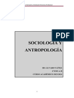 Sociología y Antropología