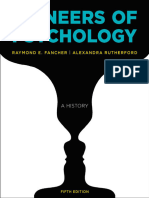 Sample Pioneers of Psychology 5th 5E Raymond Fancher