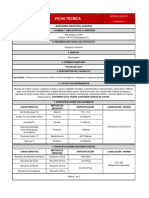 Ficha Técnica Margarina Industrial Rico Hojaldre 500G TB