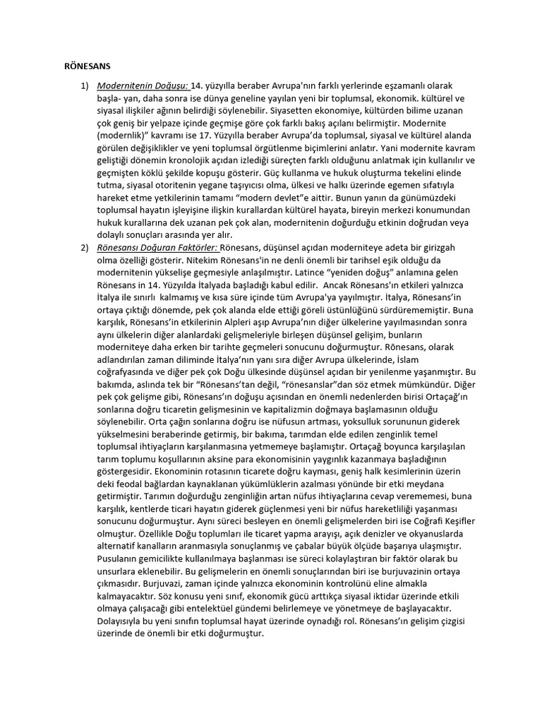 Rönesans Reform | PDF