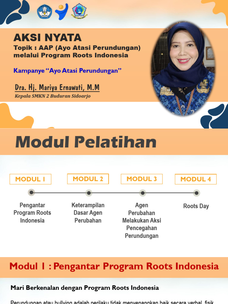 Program Roots: Ayo Atasi Perundungan | PDF