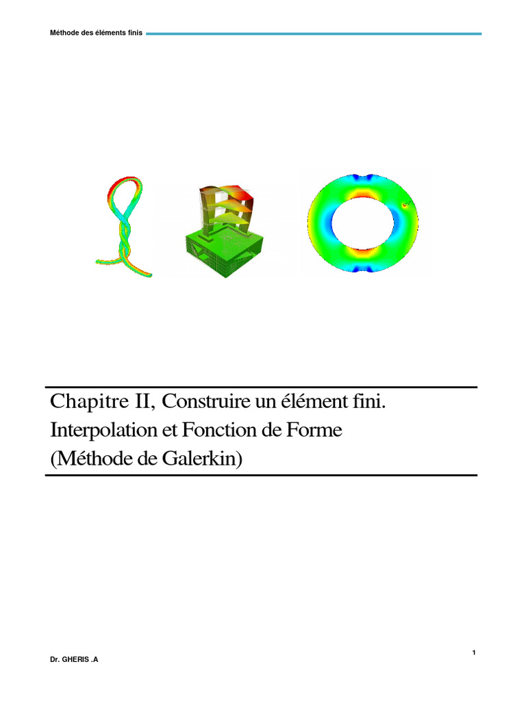 Construction d'un élément fini | PDF | Méthode des éléments finis ...