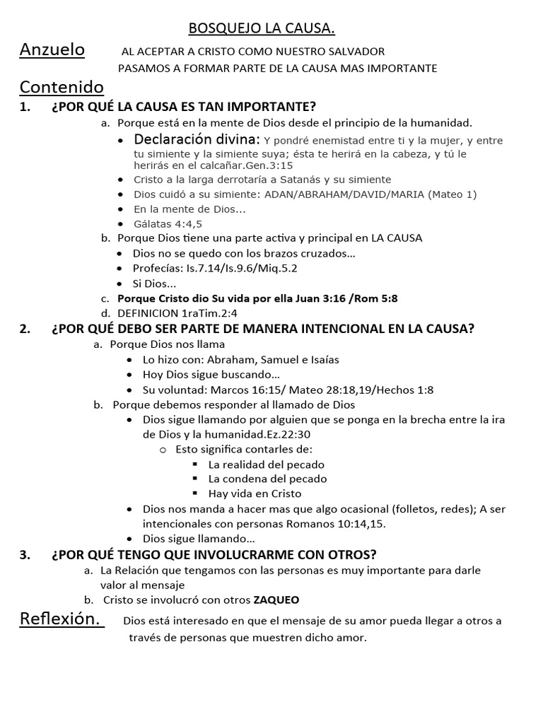 La Importancia de Aceptar a Cristo | PDF