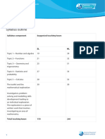 IB SL AA Syllabus