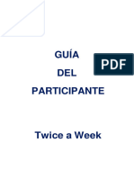 Guía Del Participante - Twice A Week (2024)