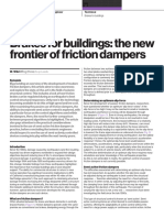 Brakes for buildings: the new  frontier of friction dampers