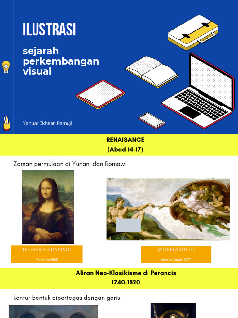 Sejarah Perkembangan Aliran Seni Rupa | PDF | Seni | Sejarah