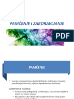 3. Pamcenje i Zaboravljanje (1) (1)