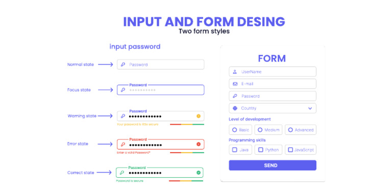 Input and Form Design Examples | PDF