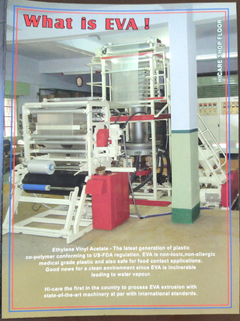 EVA: Safe, Eco-Friendly Plastic | PDF