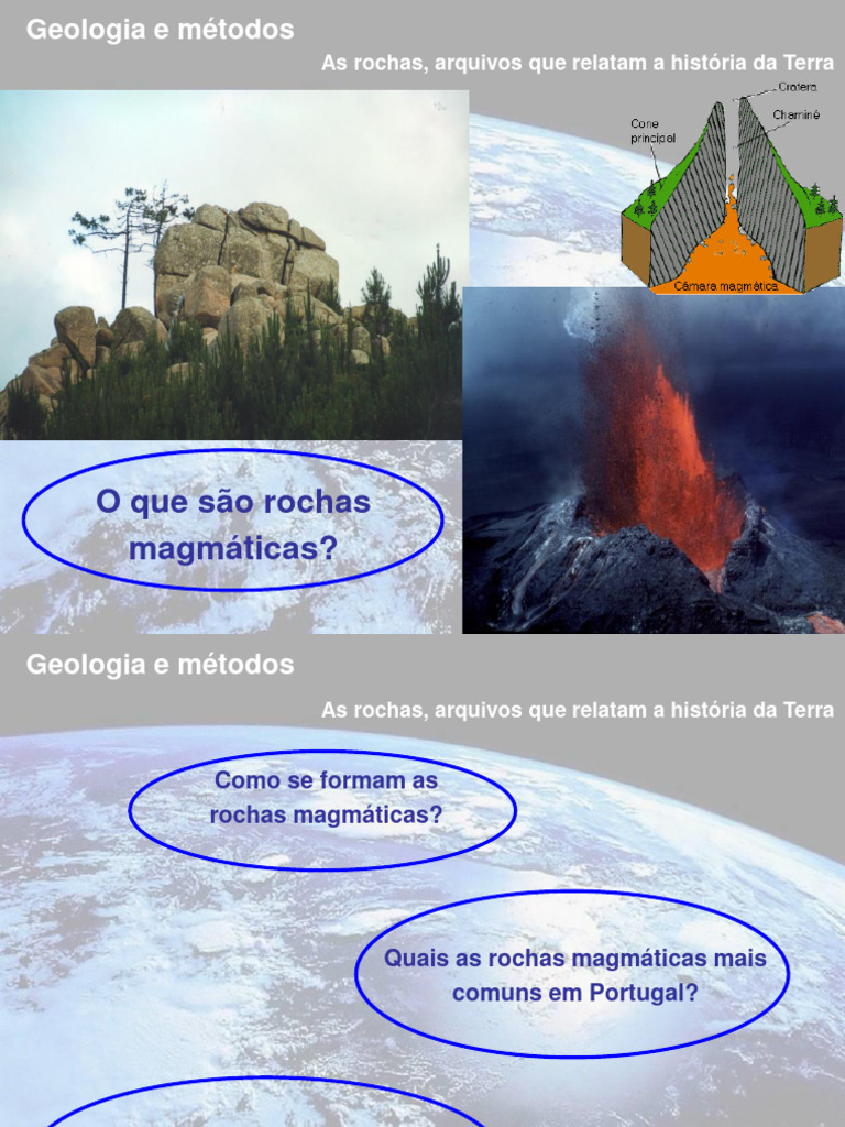 5-Rochas Magmáticas e Metamórficas, Ciclo Das Rochas | PDF | Magma ...