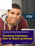 TRAINING PUB Teaching Learning Resources-Teaching Pathways How Teach Grammar