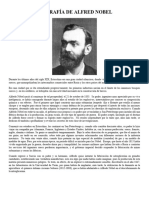 Biografía de Alfred Nobel