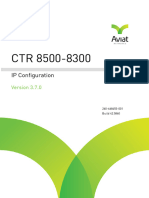 CTR 8500-8300 3.7.0 IP Configuration - December2018