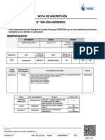 N° NIN-2024-000008083 Nota de Inscripción