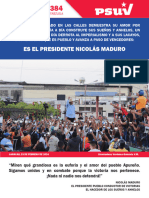 Boletin Del Psuv NR 384 Carpeta Fidel Ernesto Vasquez