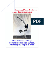 El Renacimiento Del Yoga y La Creación Del Yoga Postural Moderno