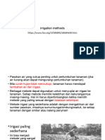 Pertemuan 06 Irrigation Methodes