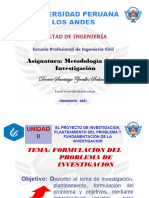 2023-2 - Ing Civ (8aº Sesion) Formulacion Del Problema de Investigacion FI-UPLA
