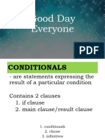 4types of Conditionals