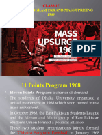 Class 17 & 18 (11 Points Mass Uprising 1969)